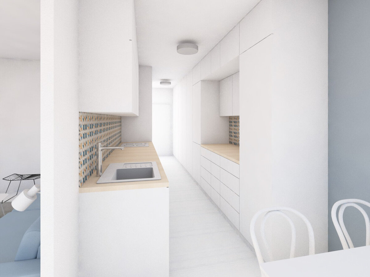 návrh interiéru panelový byt