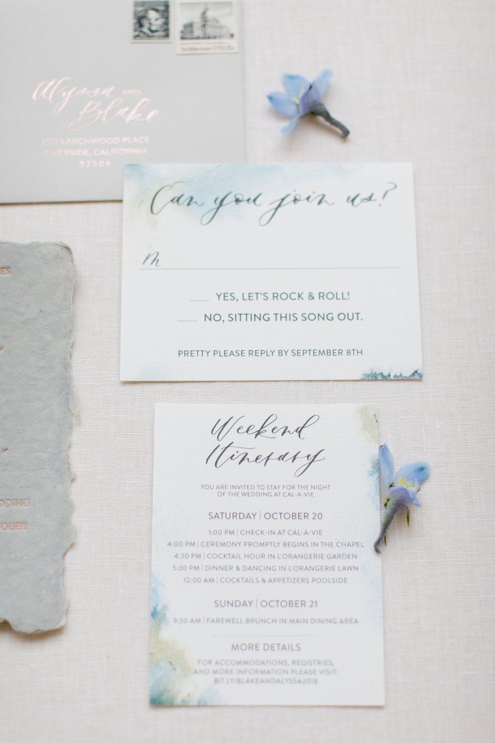 California+blue+wedding+invitations