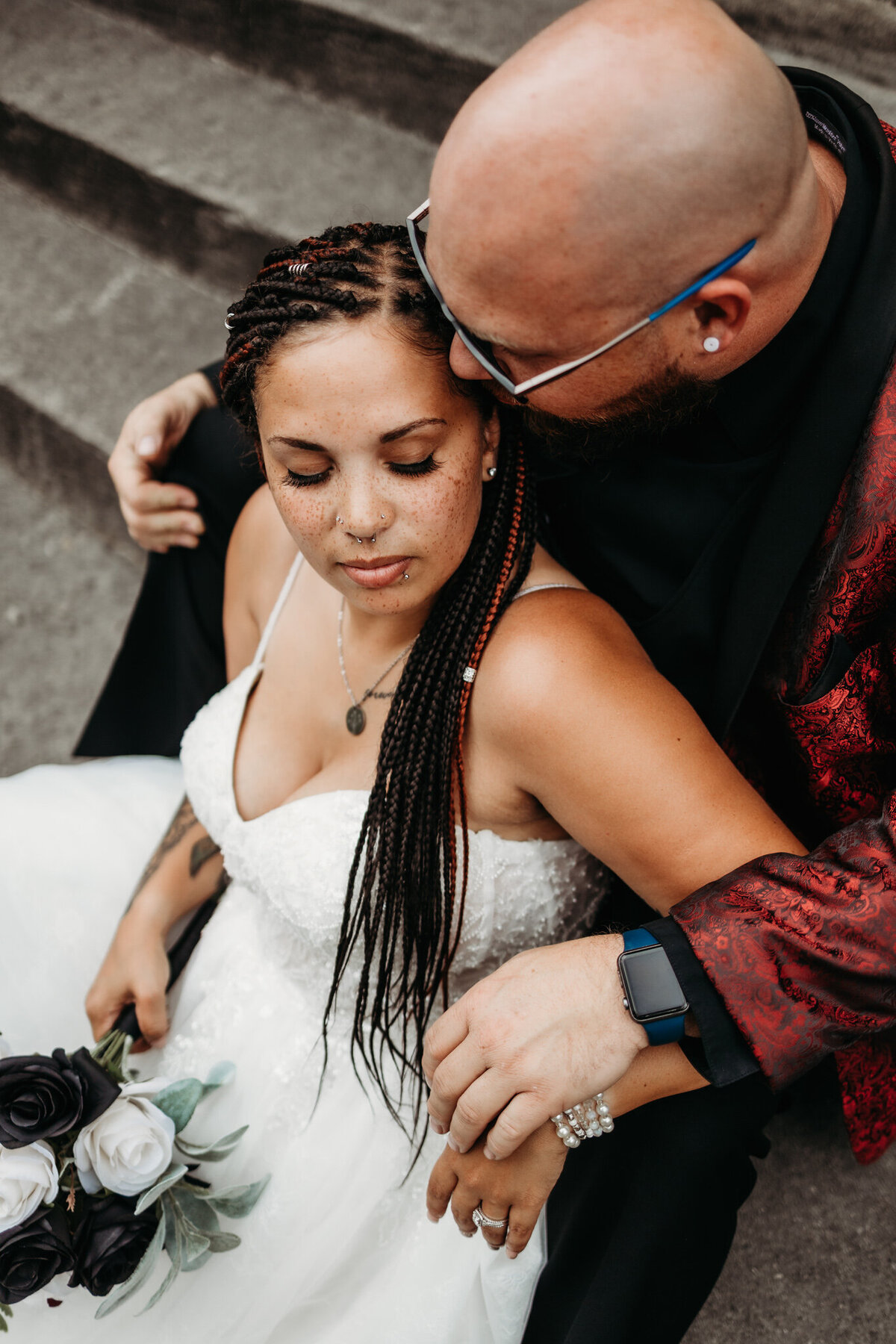 bride and groom