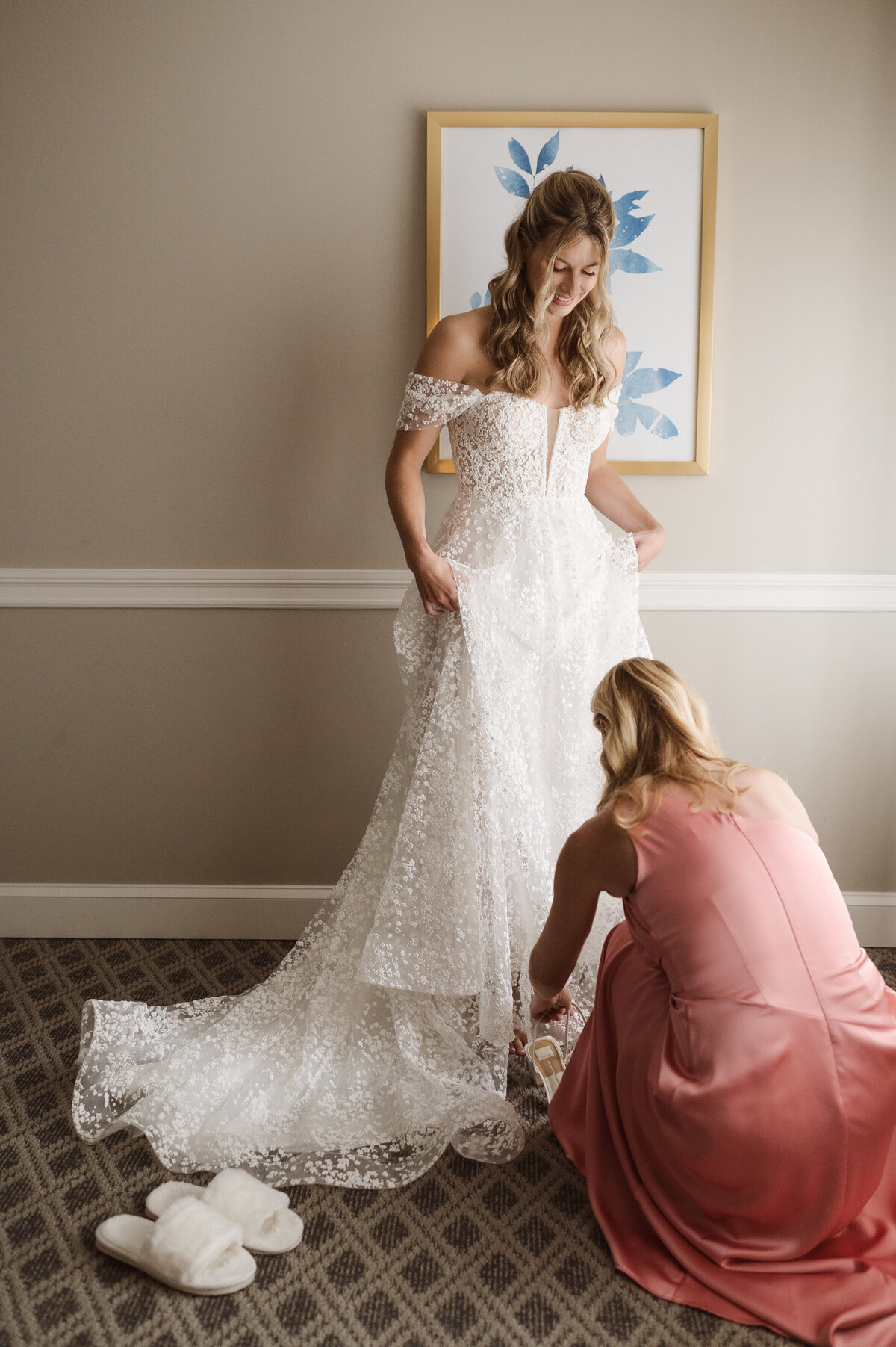 bridal suite getting ready room at the madison hotel nj