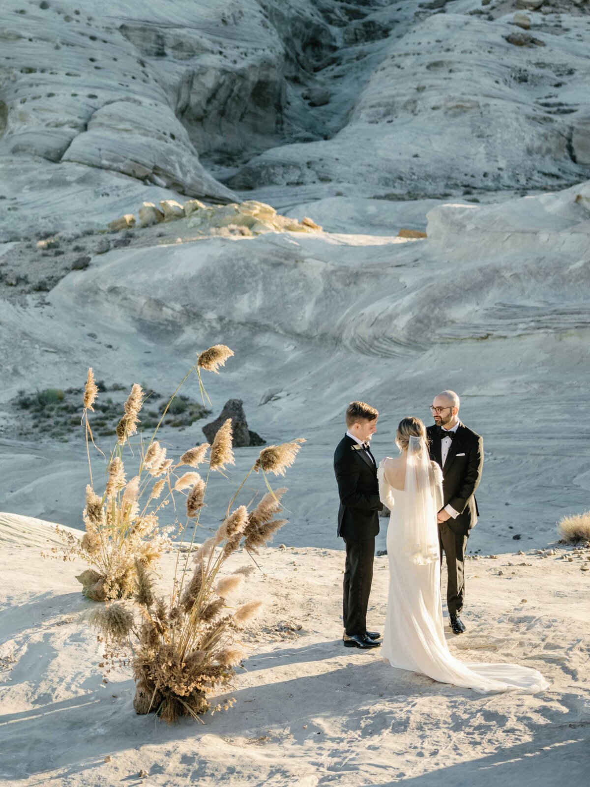 Utah Amangiri Outdoor Wedding Ceremony TTWD