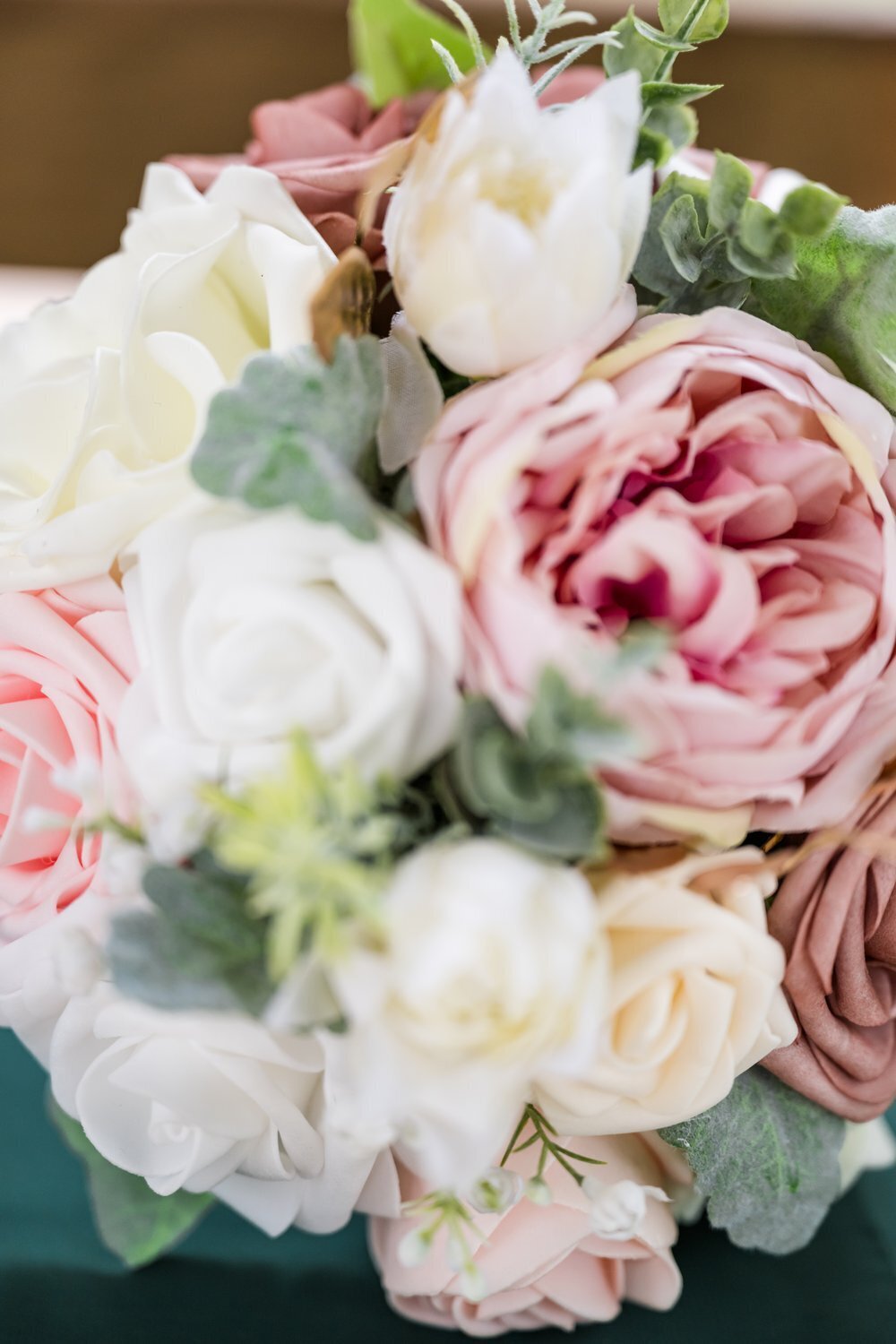 bridal bouquet details