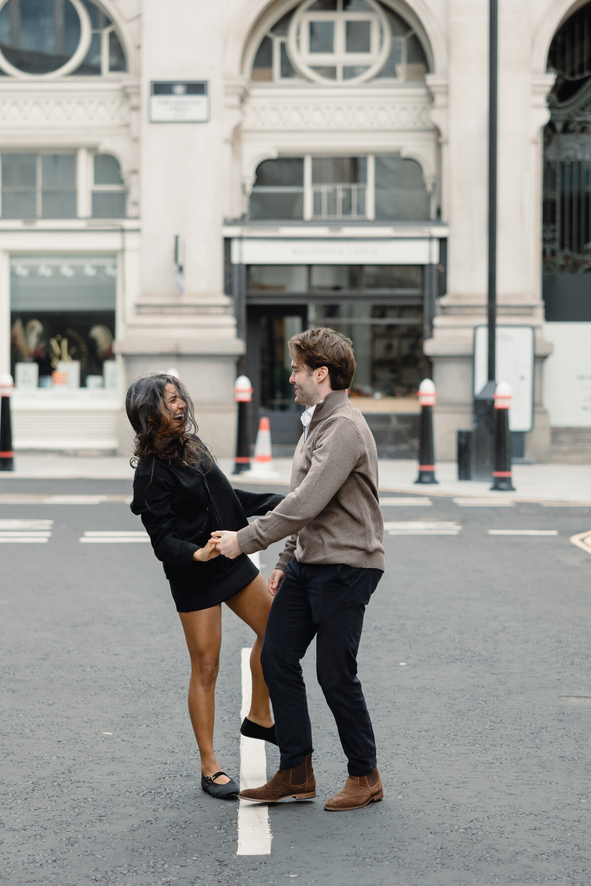 London couple portrait session