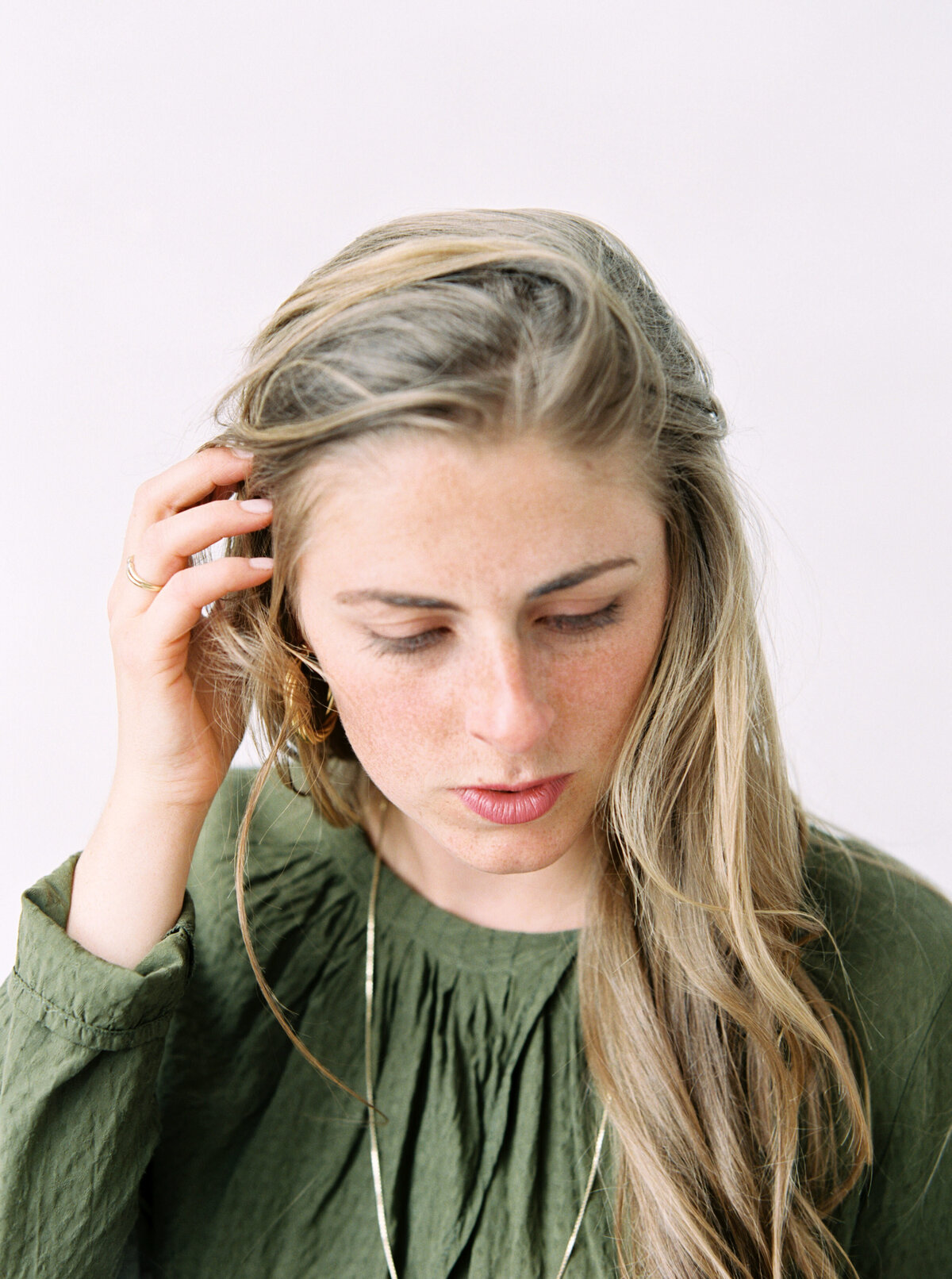 In-studio portrait photography session in Naters, Valais, Switzerland - 3