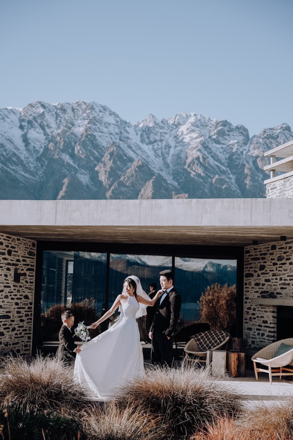 Intimate Mountain Wedding, Jacks Retreat, Queenstown.