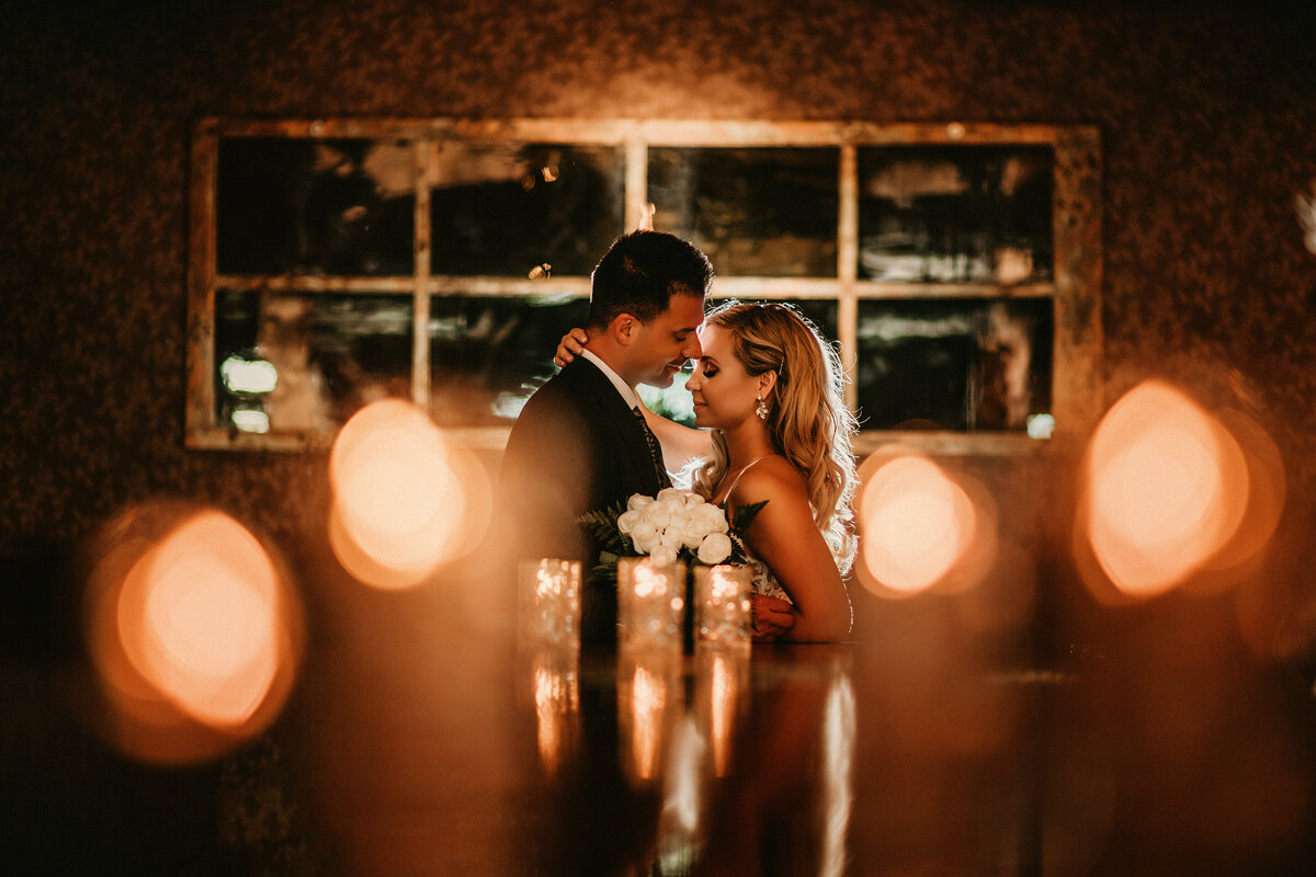 Romantic Wedding Photo