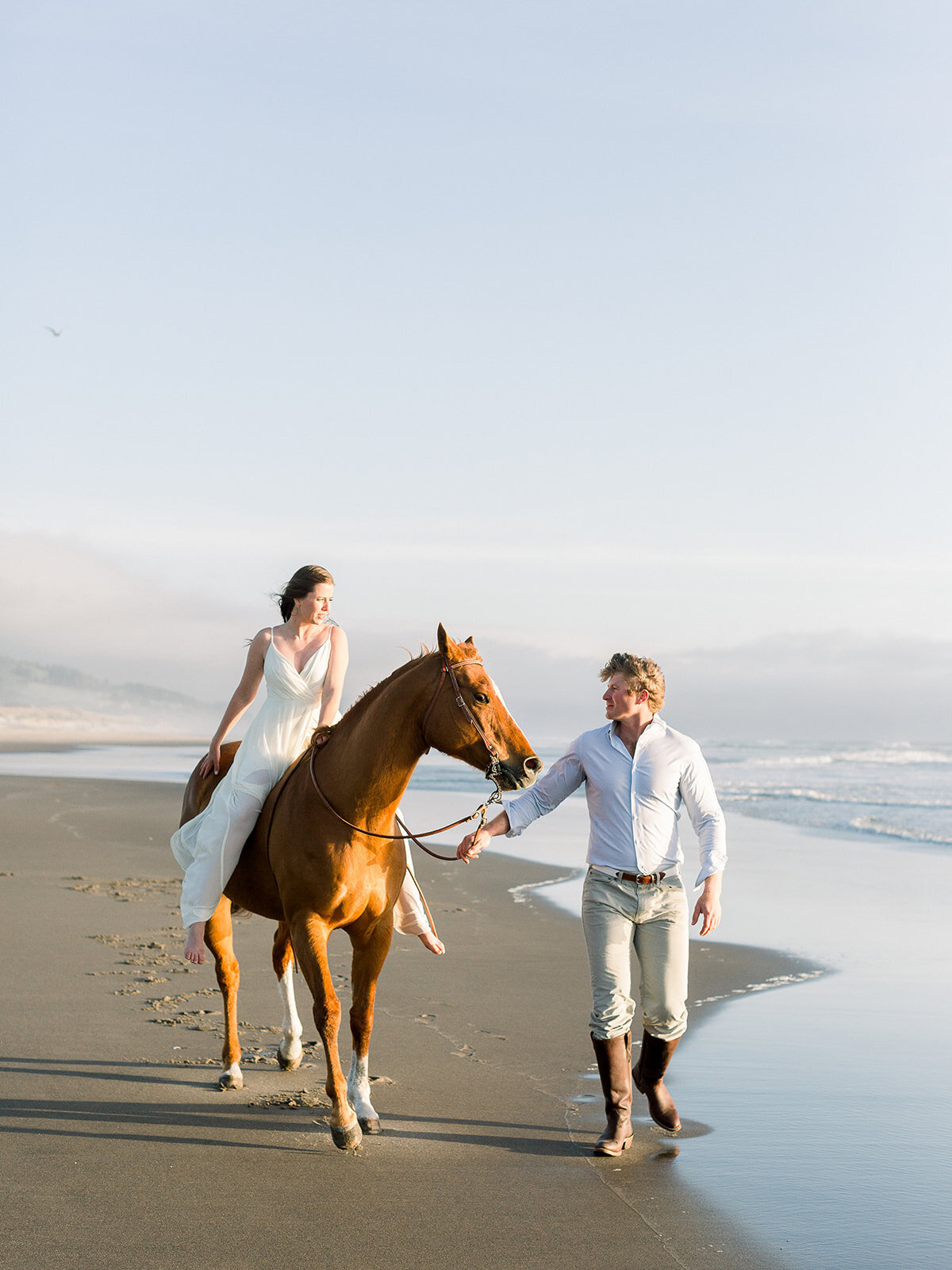 western horse engagement session0CzK6575712542x
