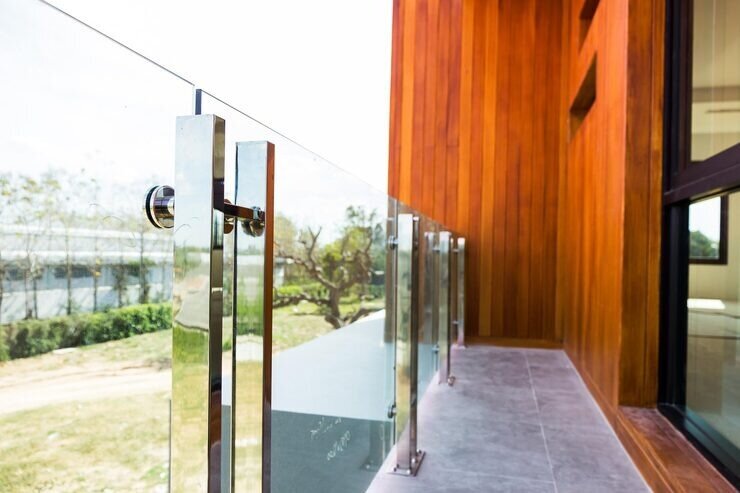 Modern Glass & Aluminum Railings in Boca Raton, South Florida