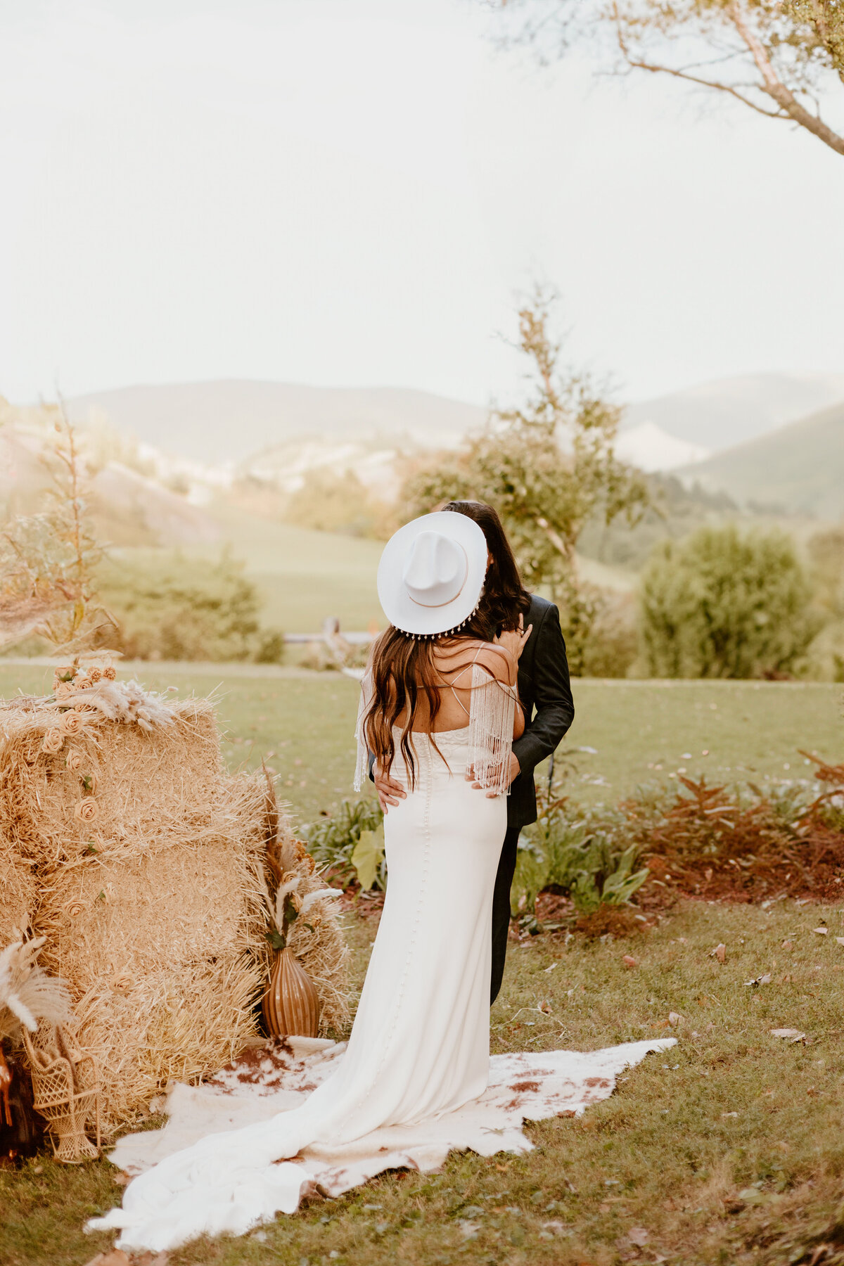 Western themed wedding in indiana wedding photographer evansville