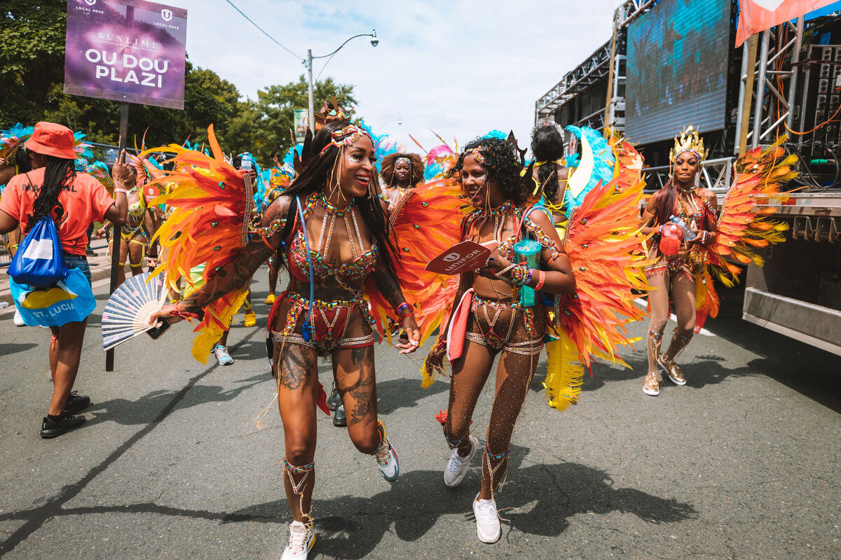 Photos of Masqueraders from Toronto Carnival 2023 - Sunlime Mas Band - Medium Band of The Year 2023-091
