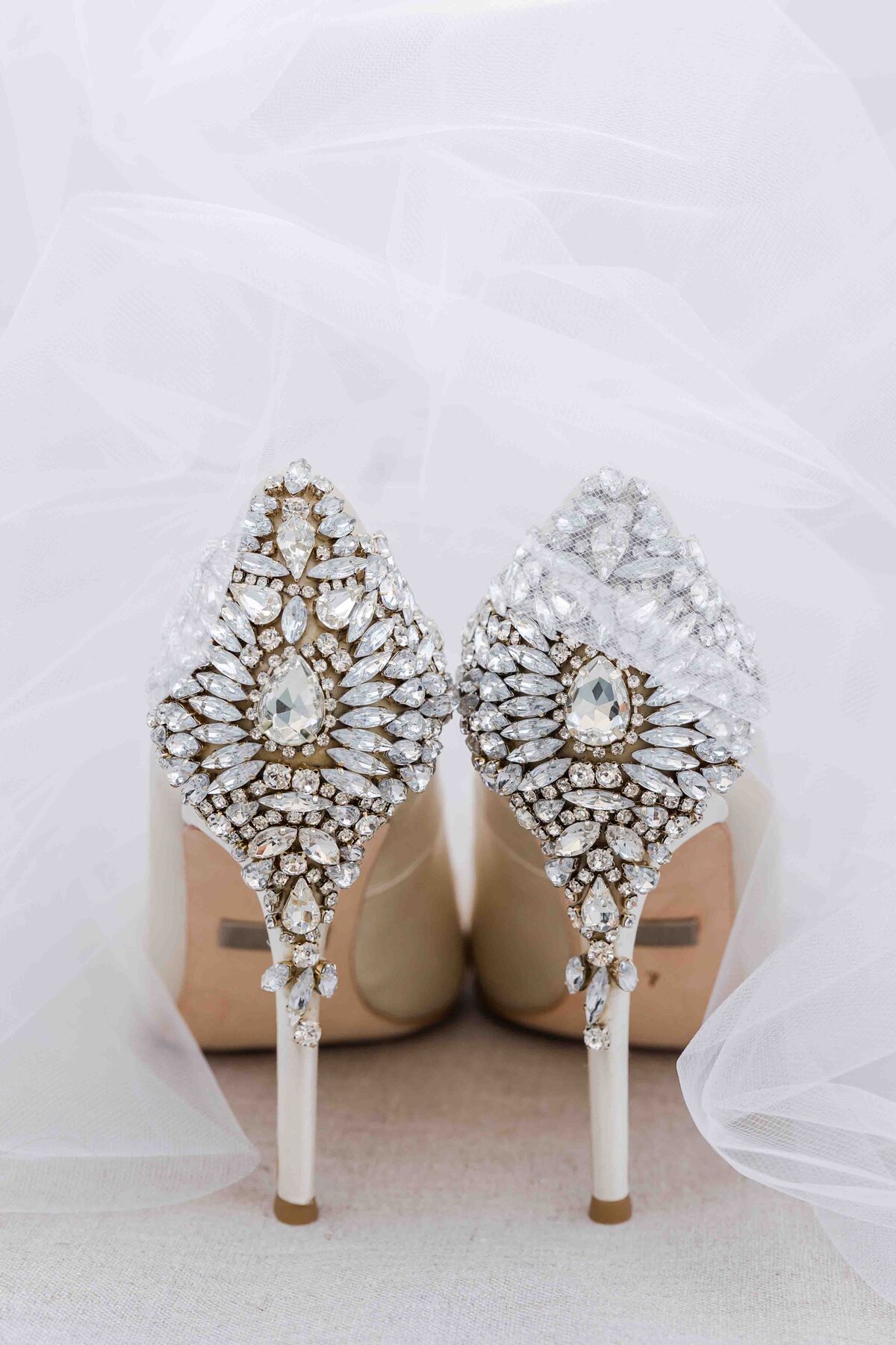 jeweled wedding shoes