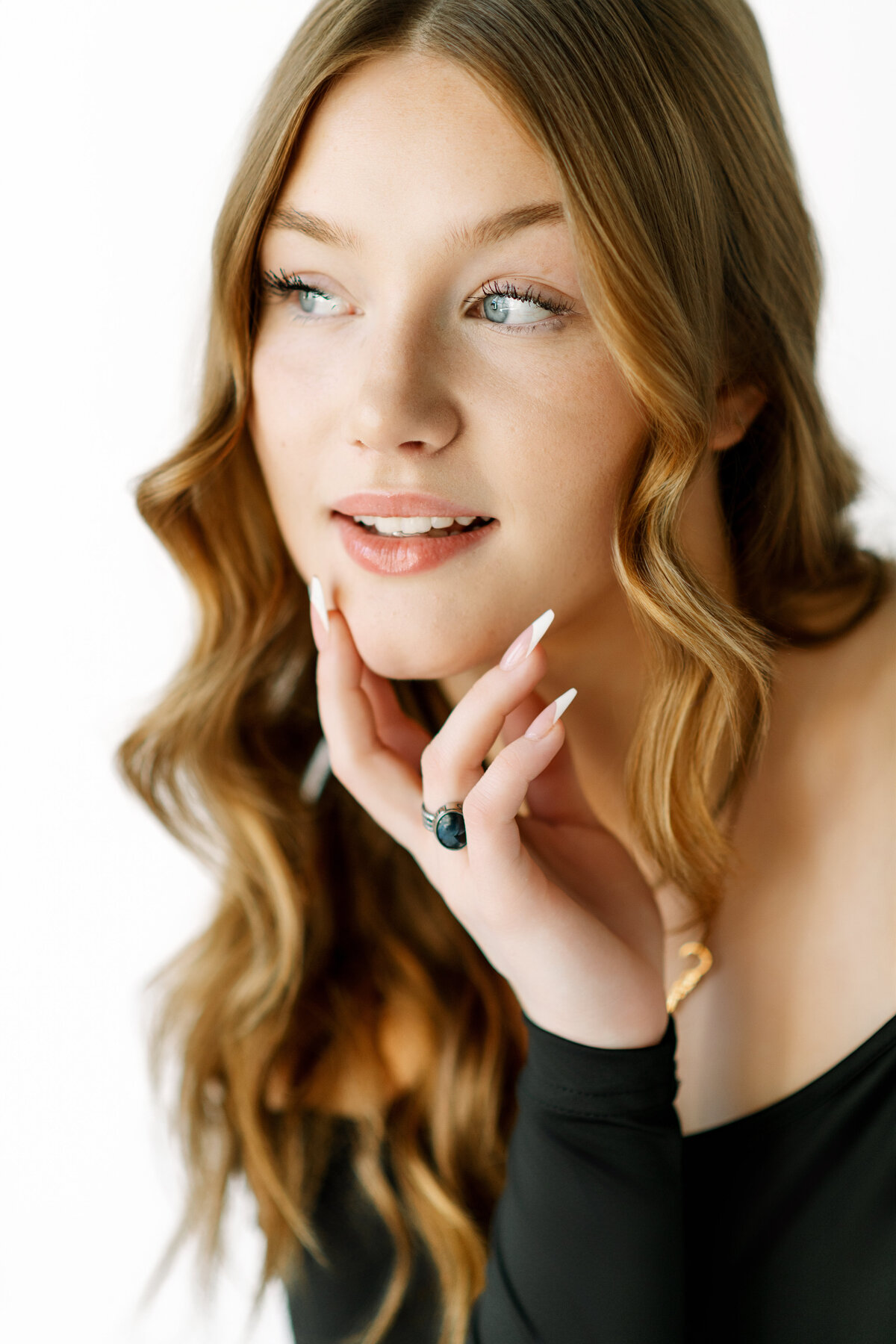 Kansas City Senior Pictures at a studio