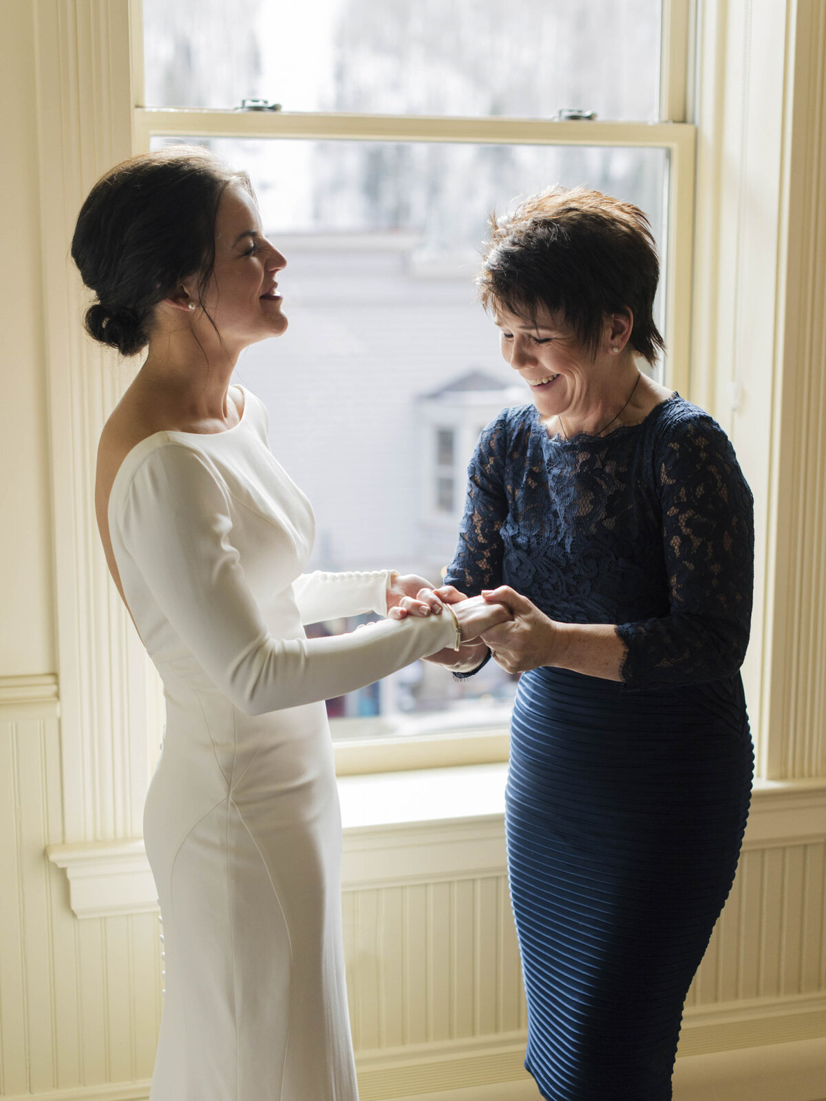 Telluride Bride with Mother