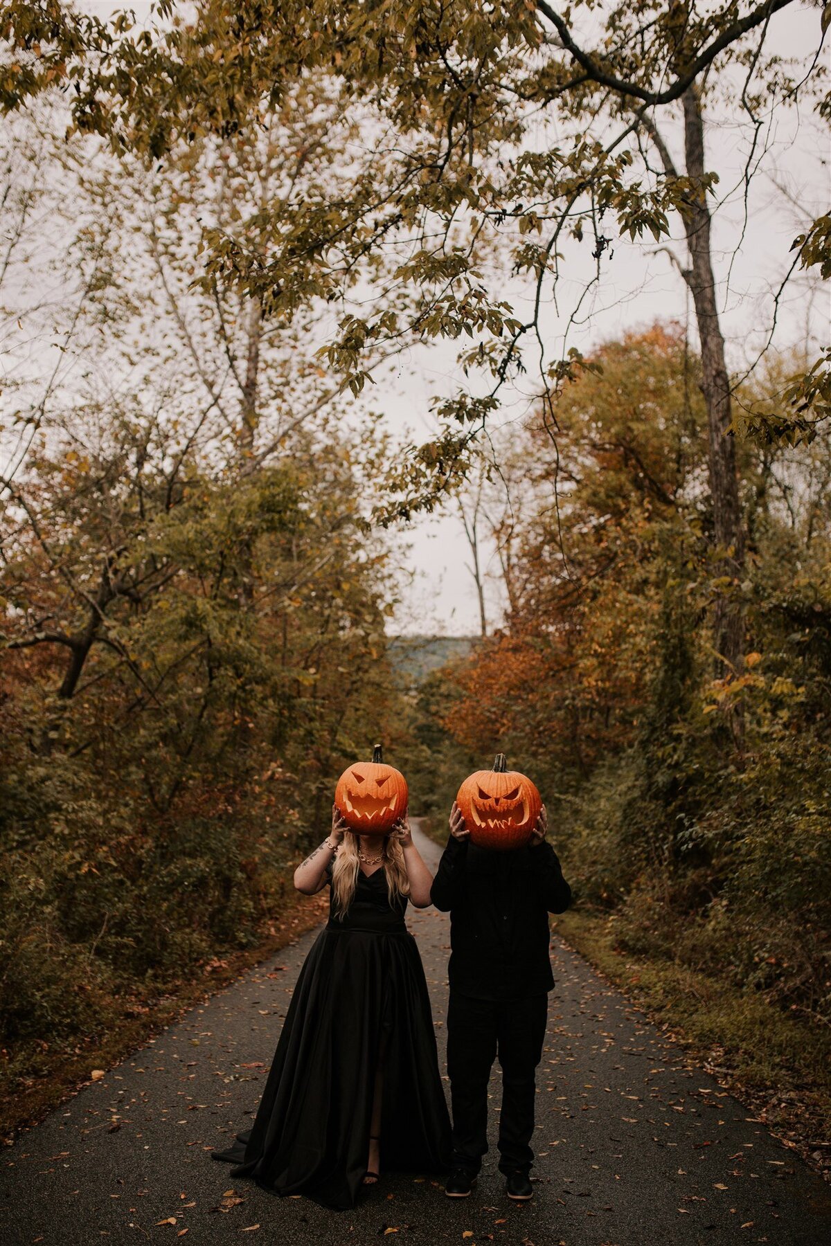 Brizzy-Rose-and-Emma-Rose-Island-Charlestown-Spoopy-Engagement-Session-3