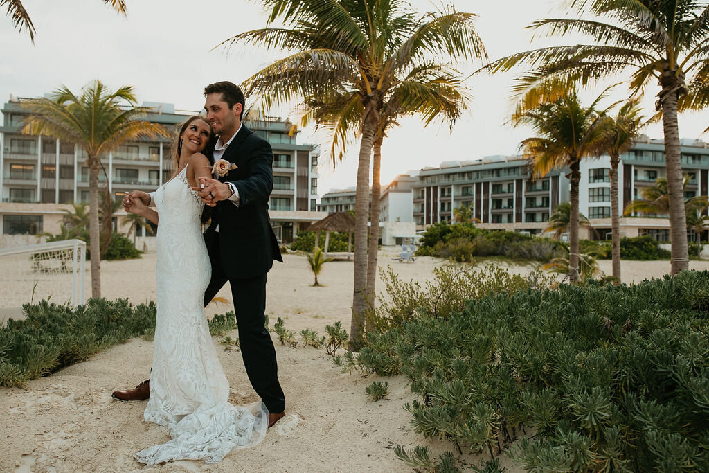 destination wedding in Costa Mujeres, Mexico