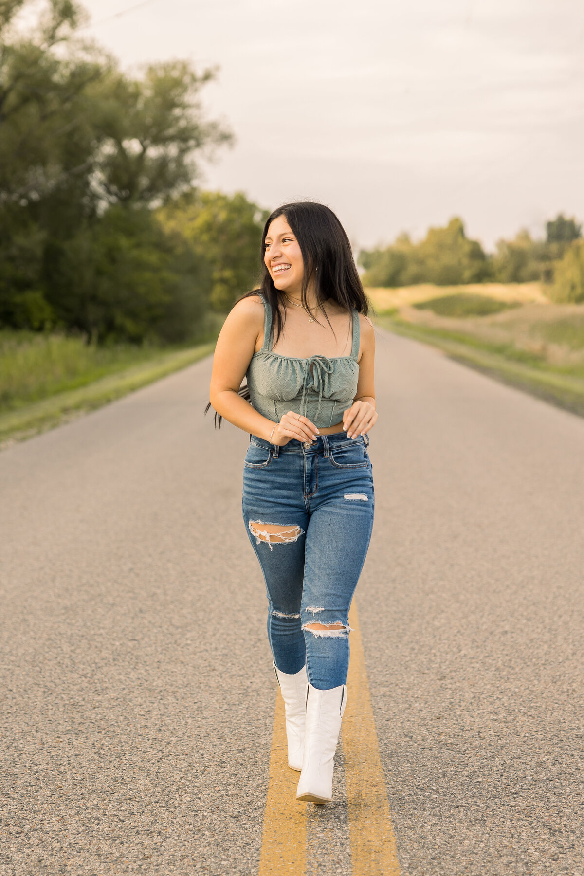 high school senior photos in Central Minnesota