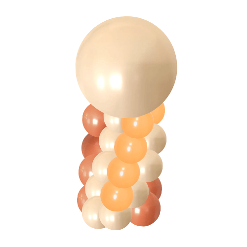 creating branded balloon mockups for balloon stylist business