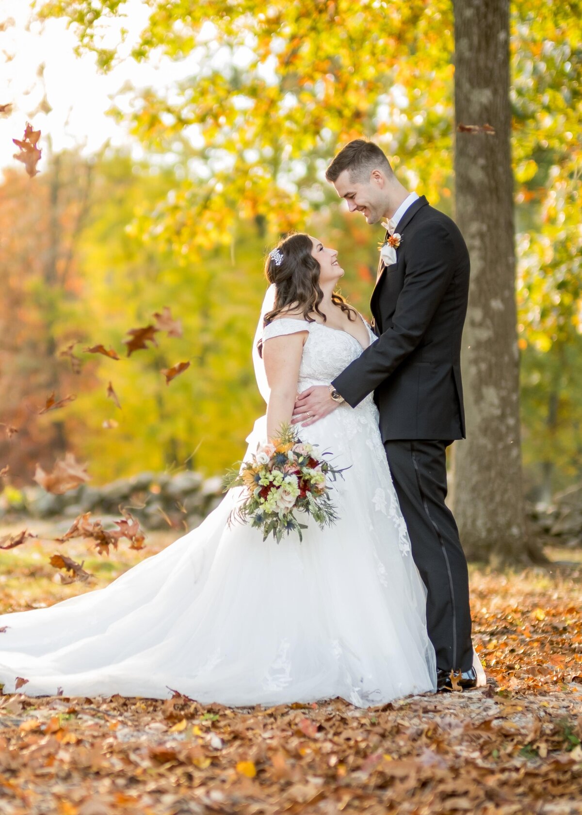fall wedding photographer charter oak cc