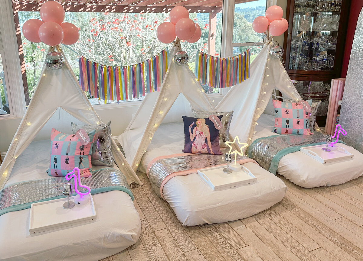 event styling - sleepovers - kids parties - los angeles -11