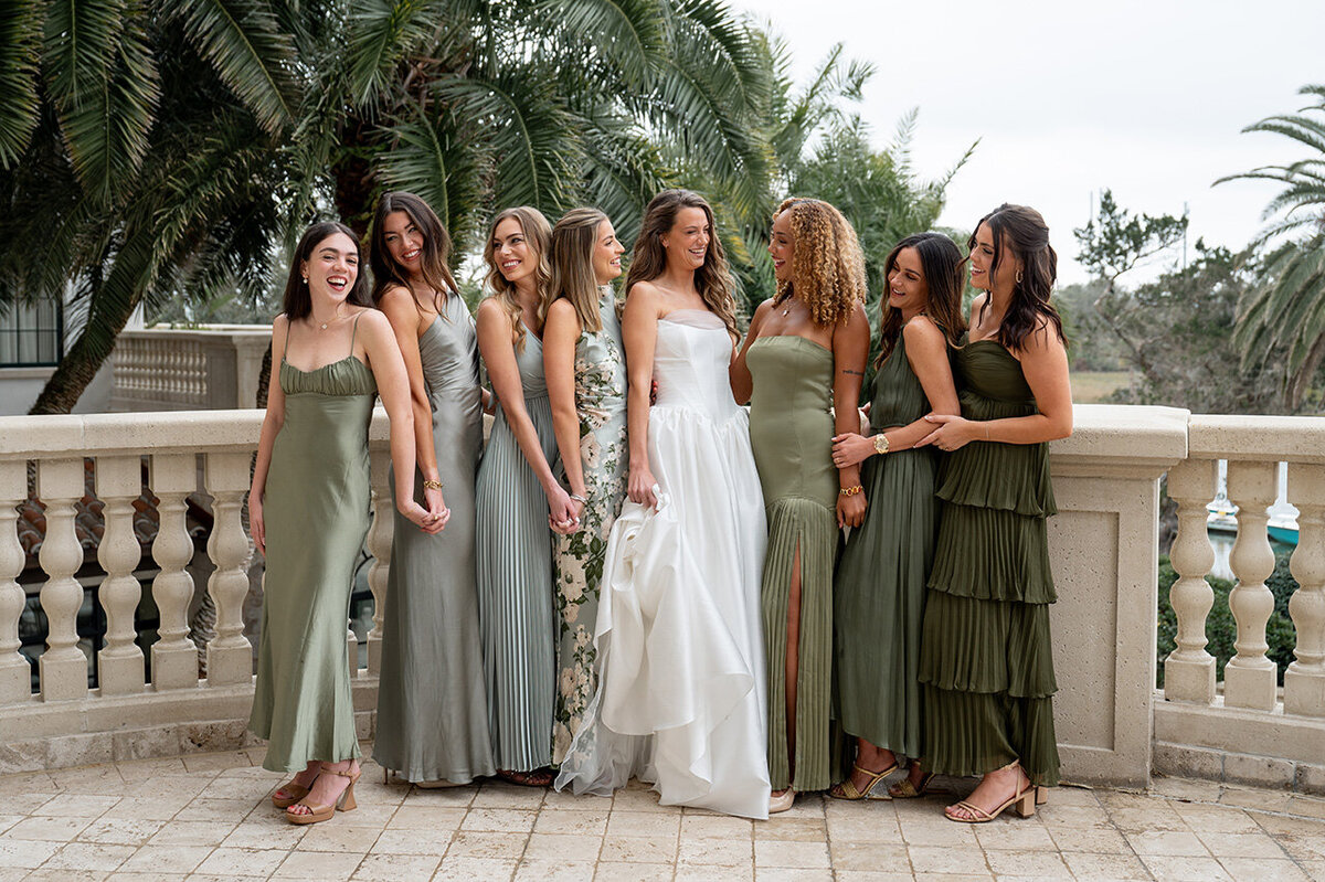 The Cloister Bridesmaids