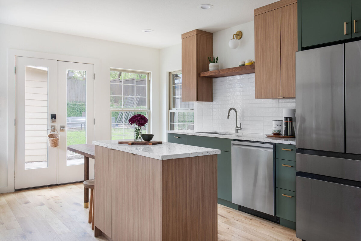 hello-home-modern-kitchen-remodel-green-cabinets-light-wood-floors-terrazzo-backsplash-wood-countertop-7