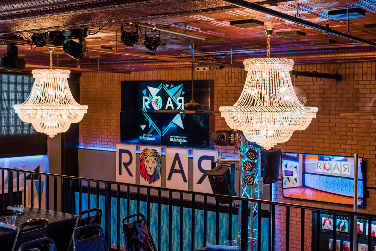 Wedding ceremony indoor at ROAR