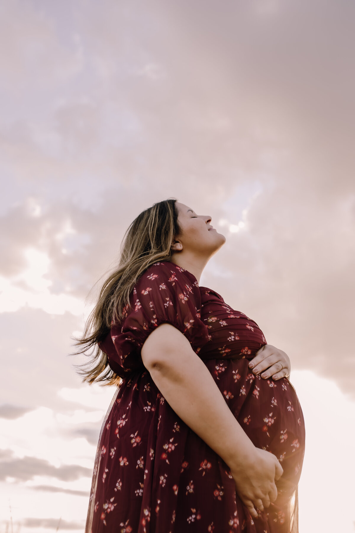 Golden Hour Maternity Shoot 2