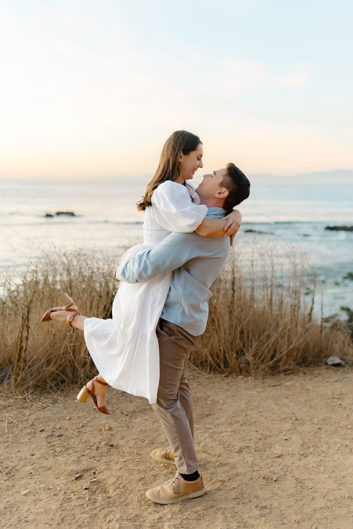 Los Angeles Beach Engagement 34