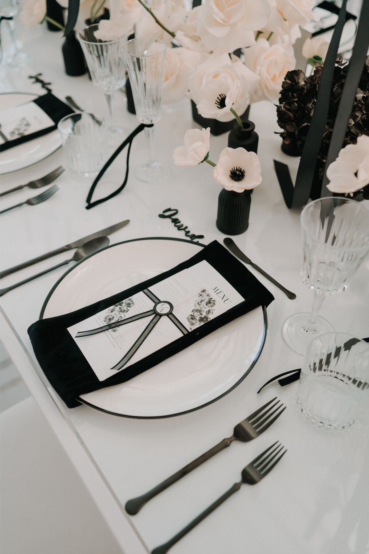 Monochrome matrimony style shoot 1