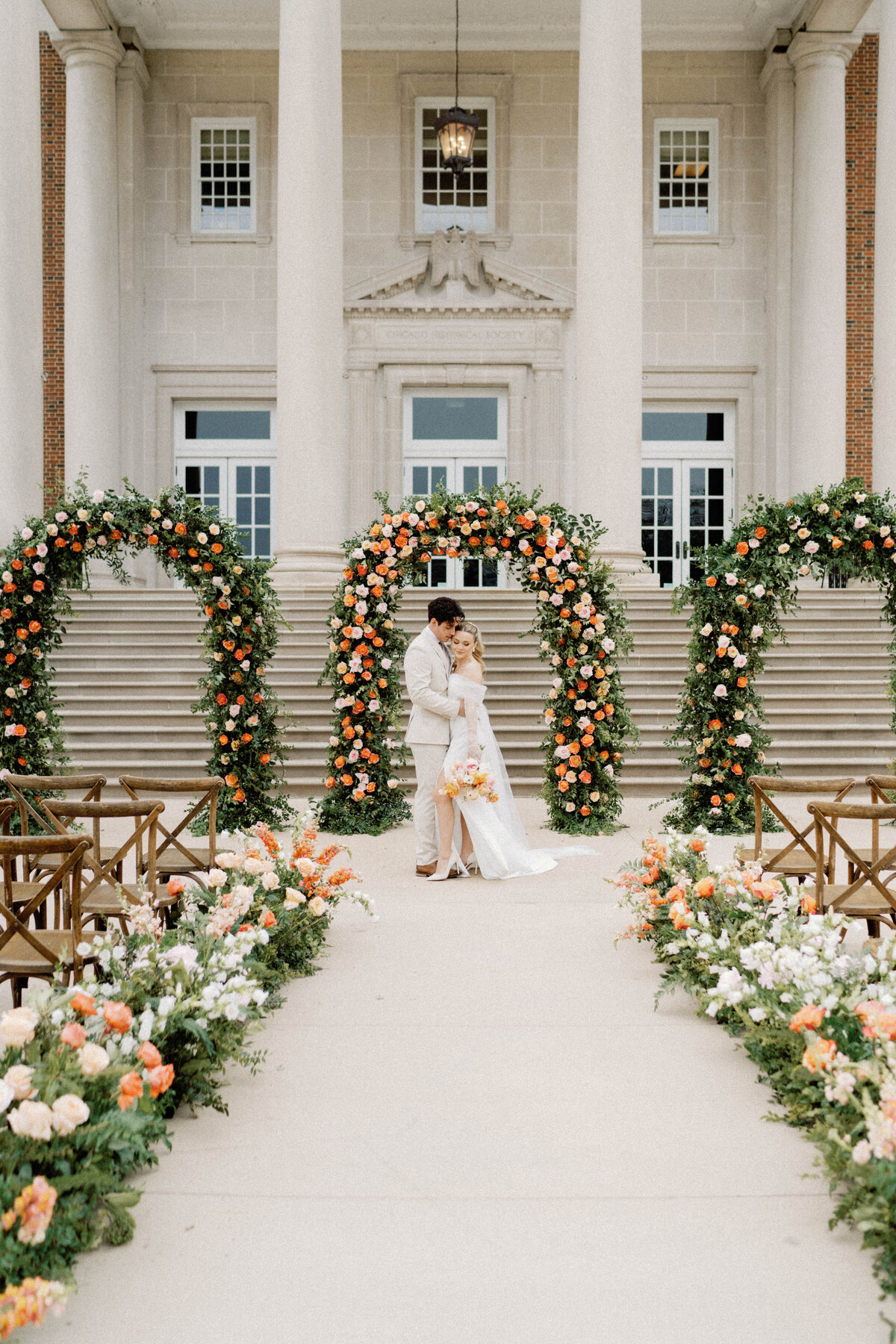 Chicago History Musem Wedding Editorial - Alison Mae PhotographyAMP05563