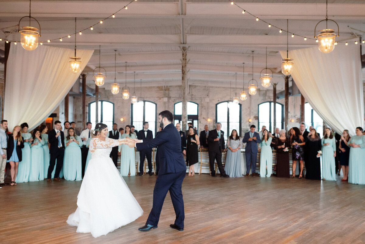 The Cedar Room wedding reception