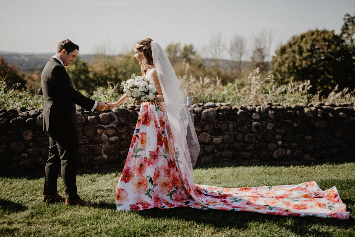 colorful-wedding-dress-first-look-upstate
