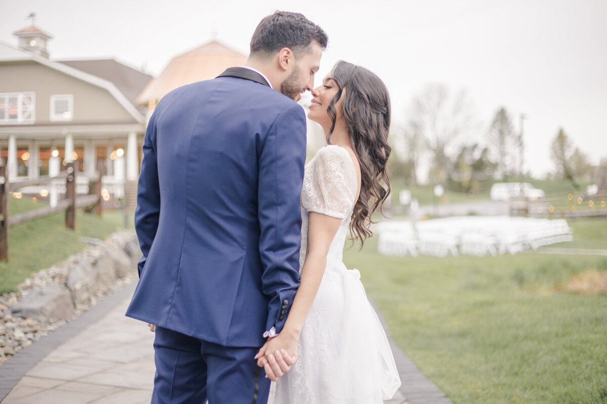 Connie Zhong Photography_NYC Wedding Photographer-Bear Brook Valley_Bride and Groom Portraits