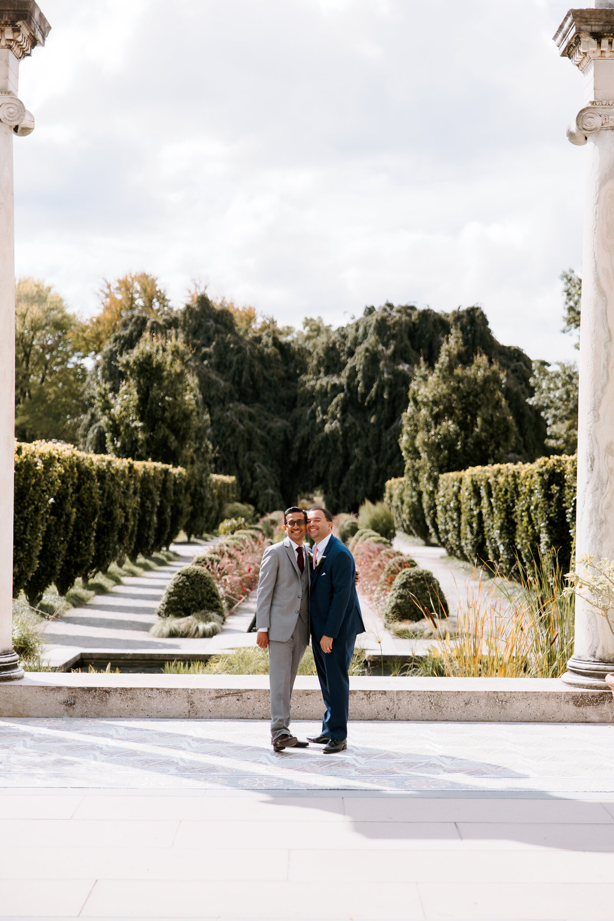 Mehul & Stefan - Rezdora NYC Untermyer Gardens - Intimate Wedding Previews 042