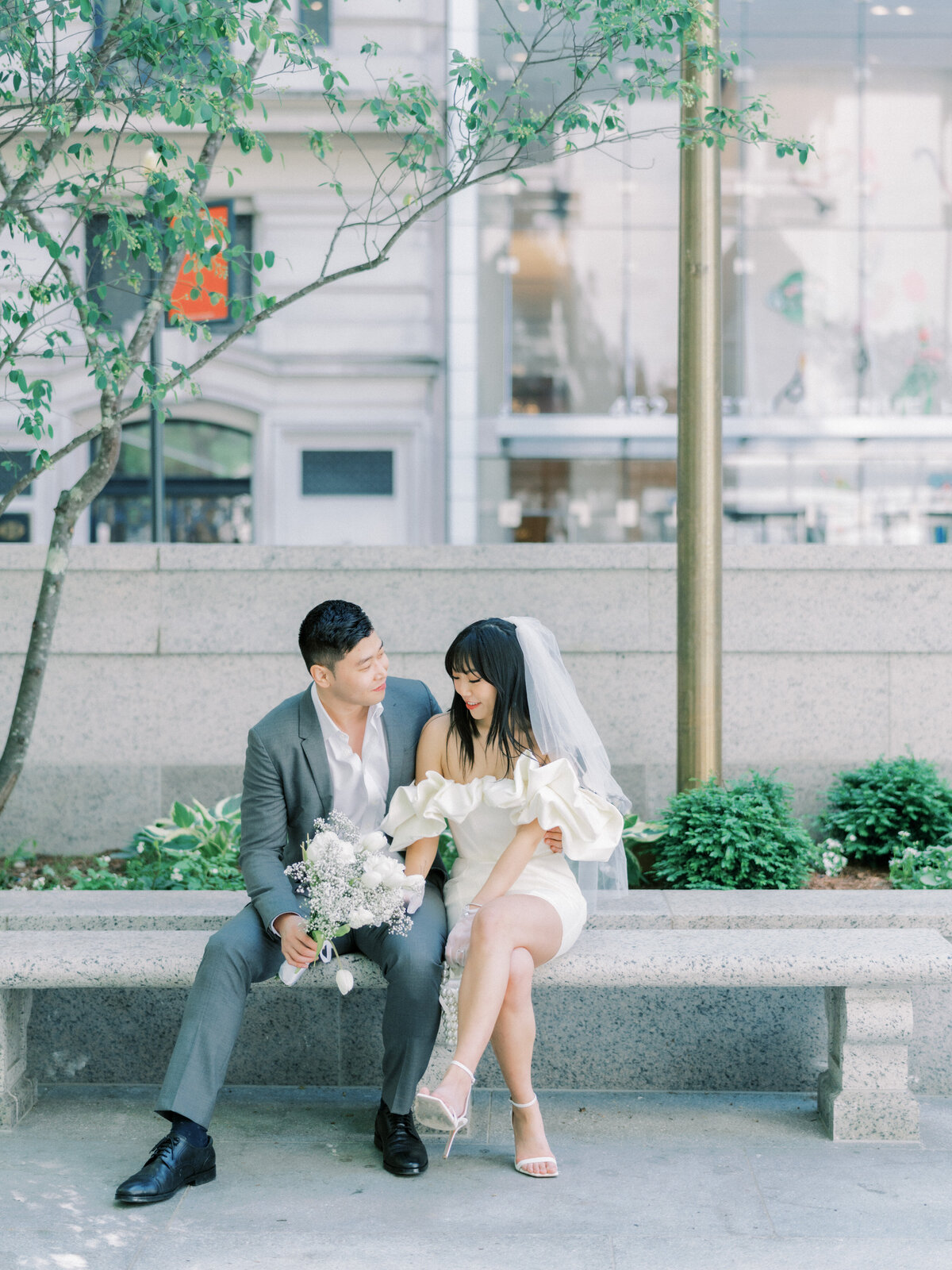 Vogue Editiorial NYC Elopement Themed Engagement Session Highlights | Amarachi Ikeji Photography 13