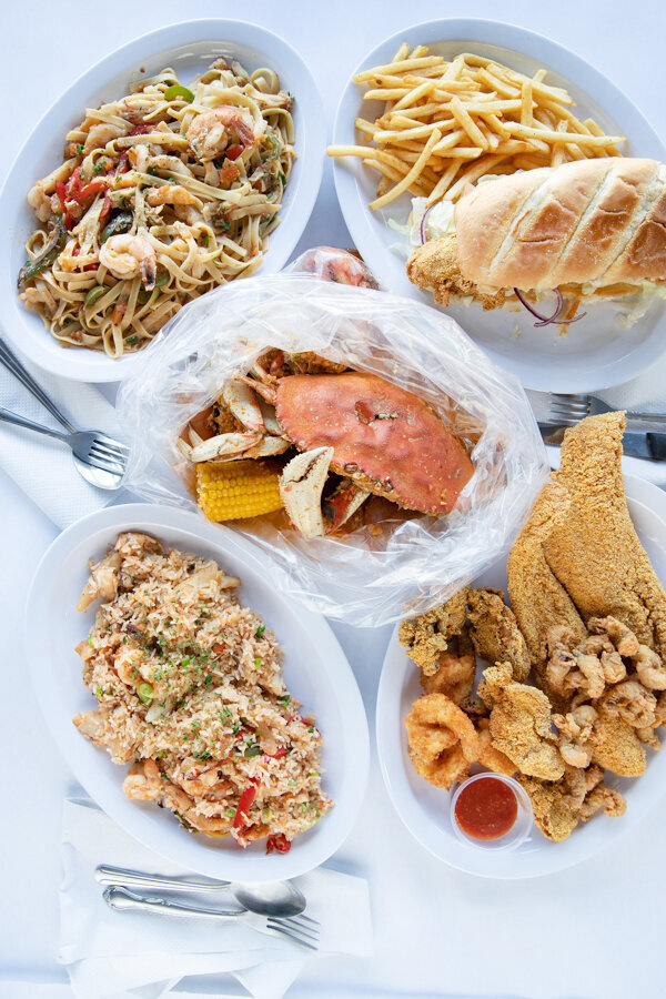 seafood boil photography