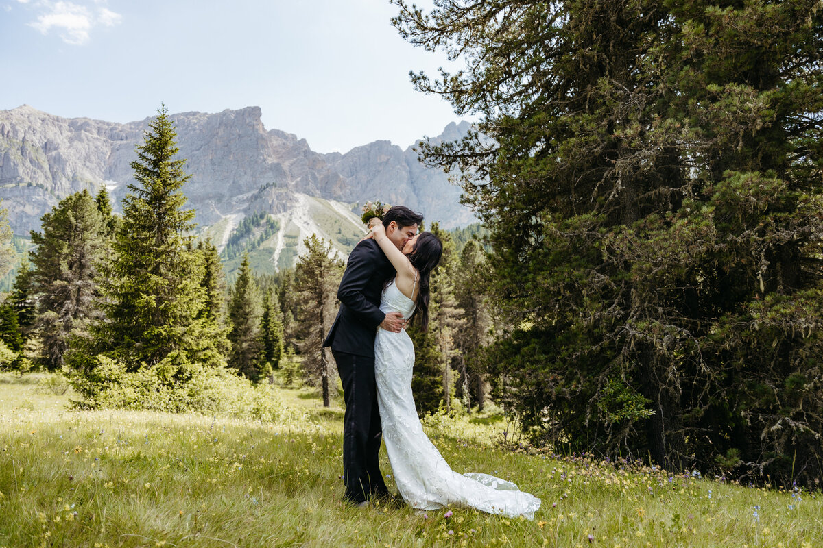 Passo delle Erbe Elopement Dolomites -32