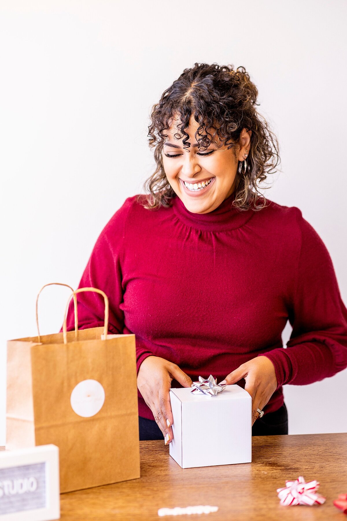 Candid BTS of brand photography session in Charleston showcasing personality and elevated visuals