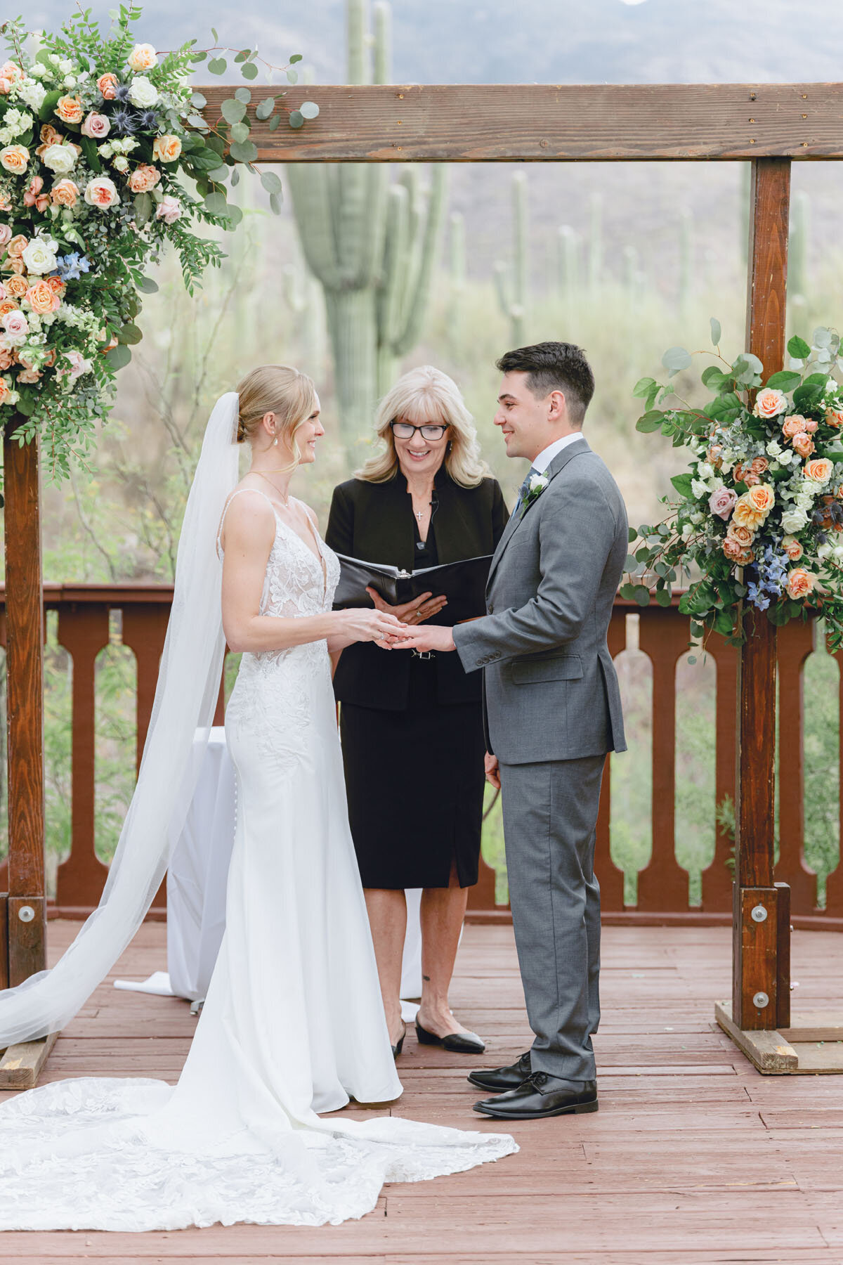 Tanque Verde Ranch outdoor Tucson wedding in Arizona desert