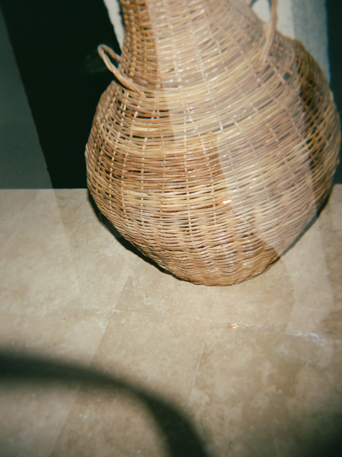 woven basket detail at Paradisus la Perla resort, Mexico