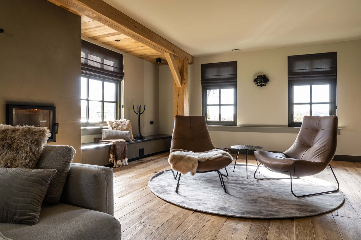 Ontwerp interieur woonboerderij Friesland door Marlinde Interieurontwerp