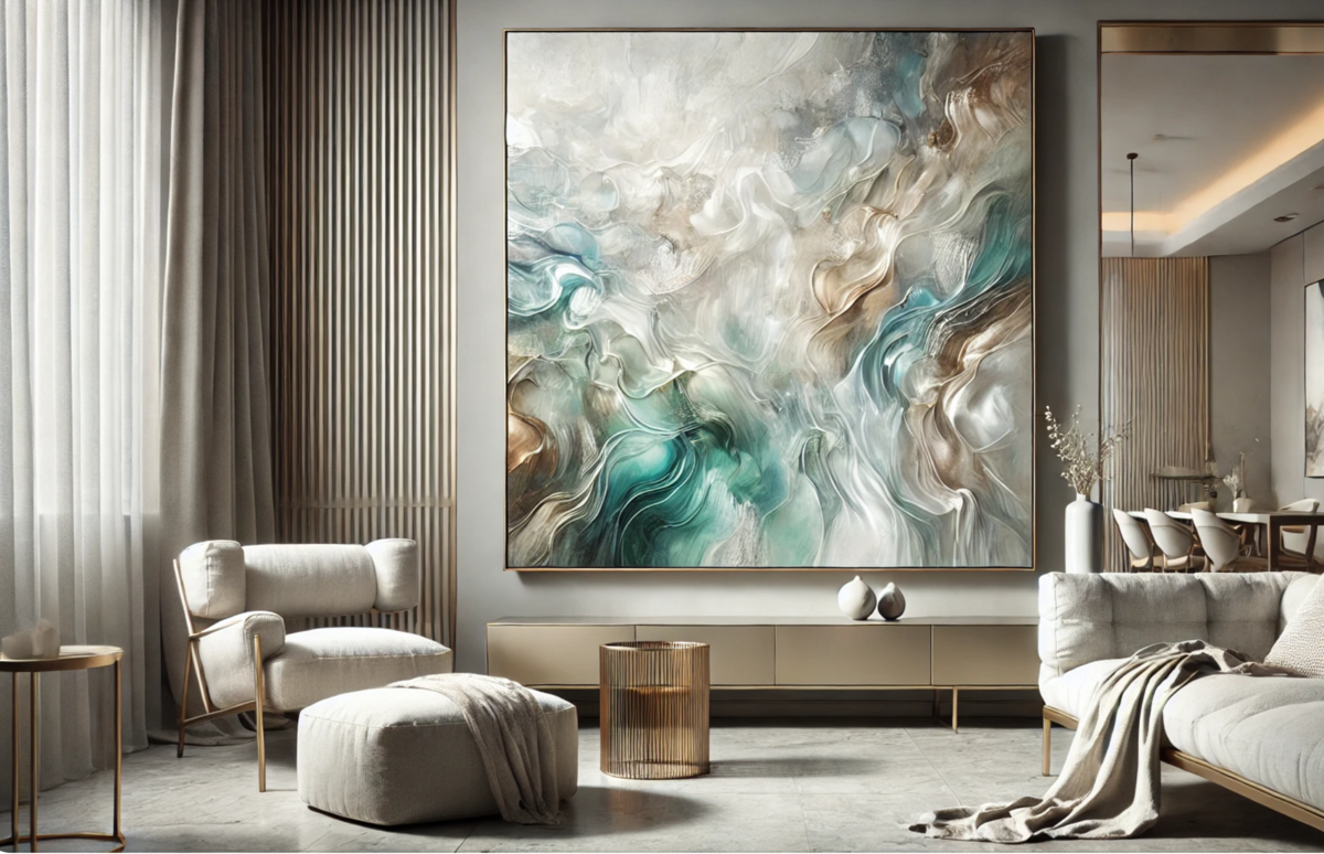 Silver-Jade-Palomino-Silk-Painting-Modern-Juliet-Valmont