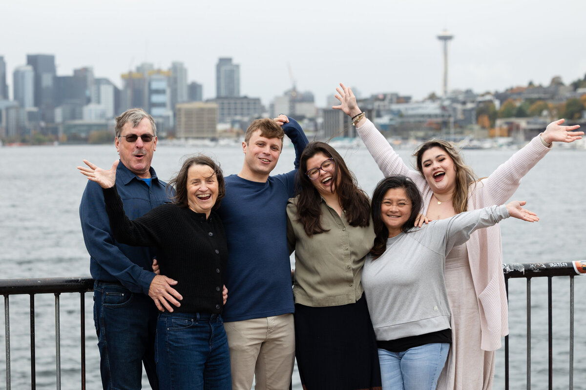 Surprise Seattle wedding Proposal, engagement photography Gas Works Park- 6