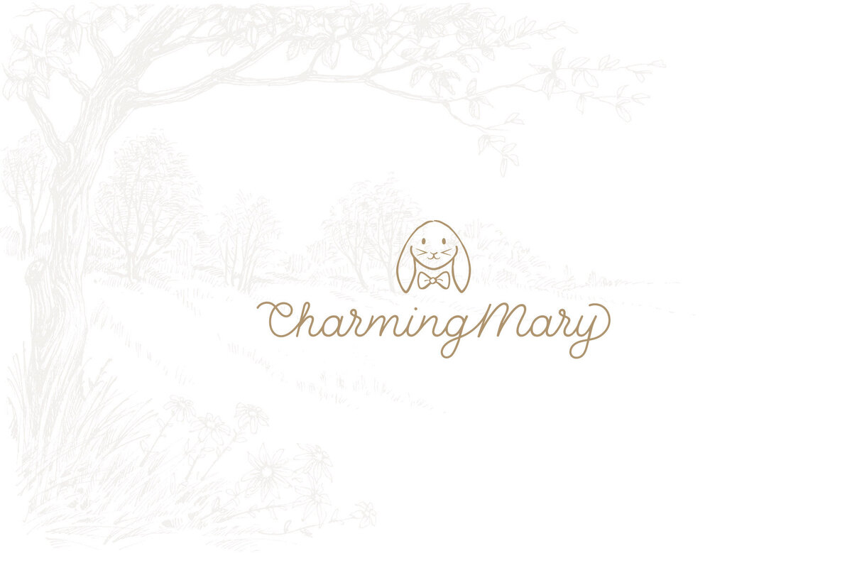 Whimsical-bunny-logo-design