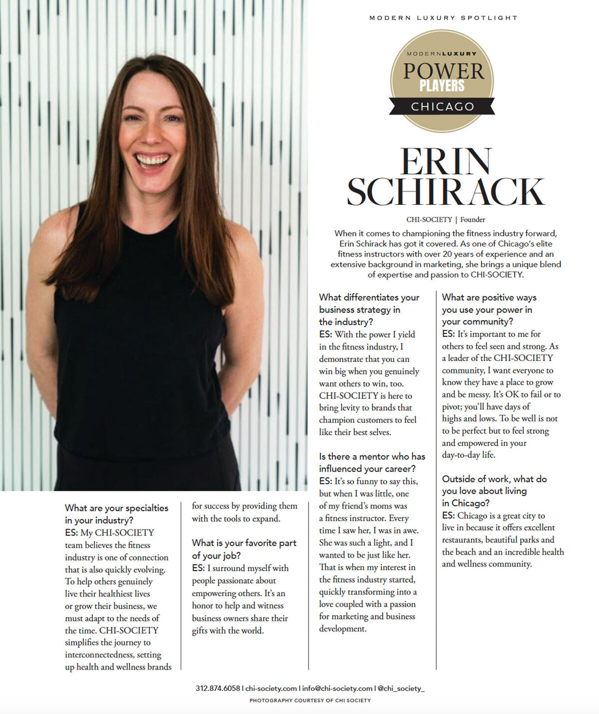 Power Players editorial design for LaCour Images