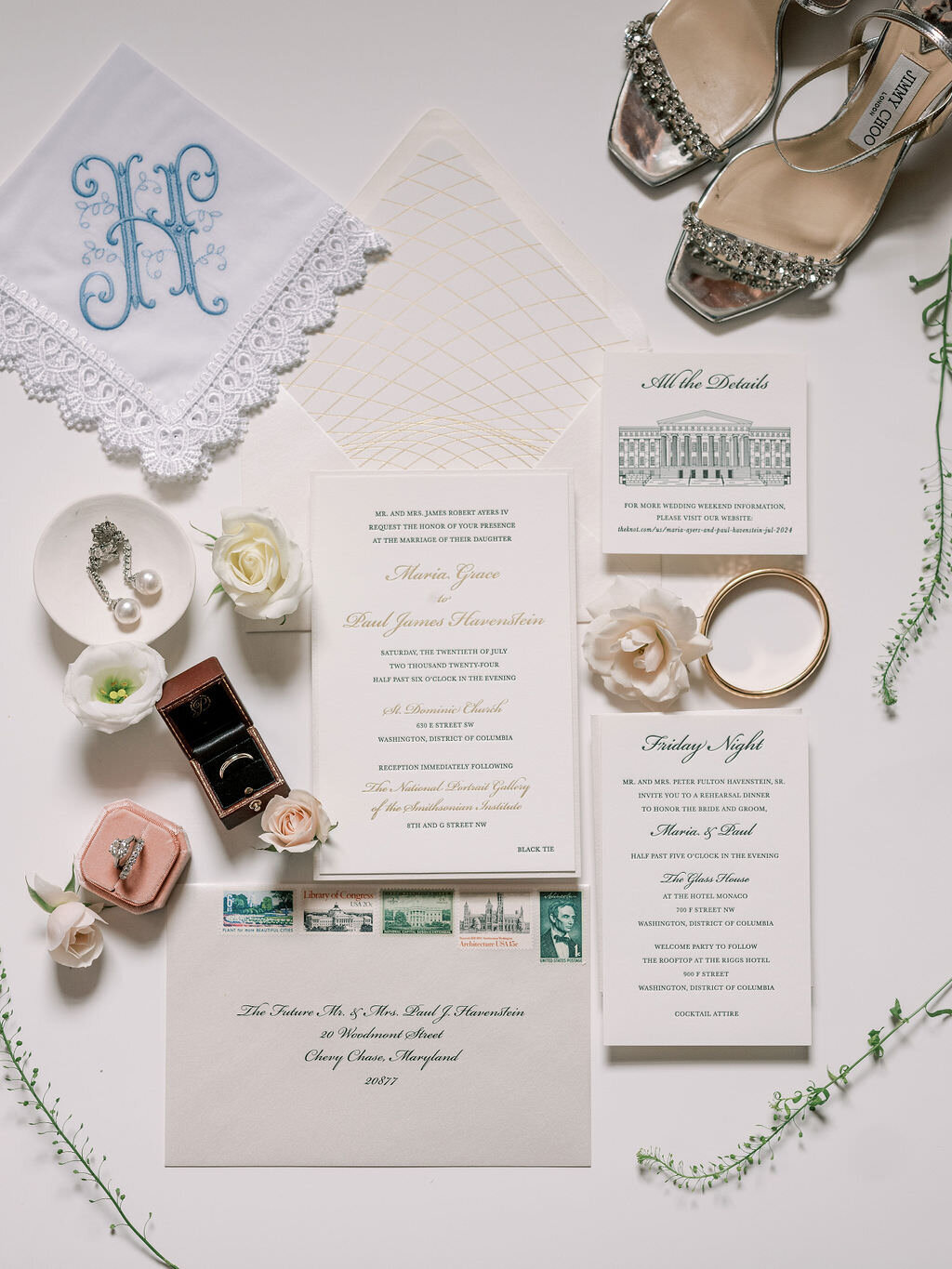 Classical summer wedding in Washington DCM&P-1