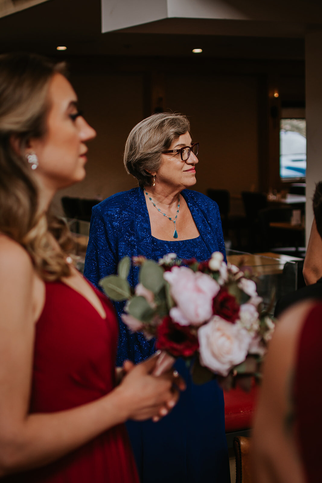 wedding photography mother of the bride