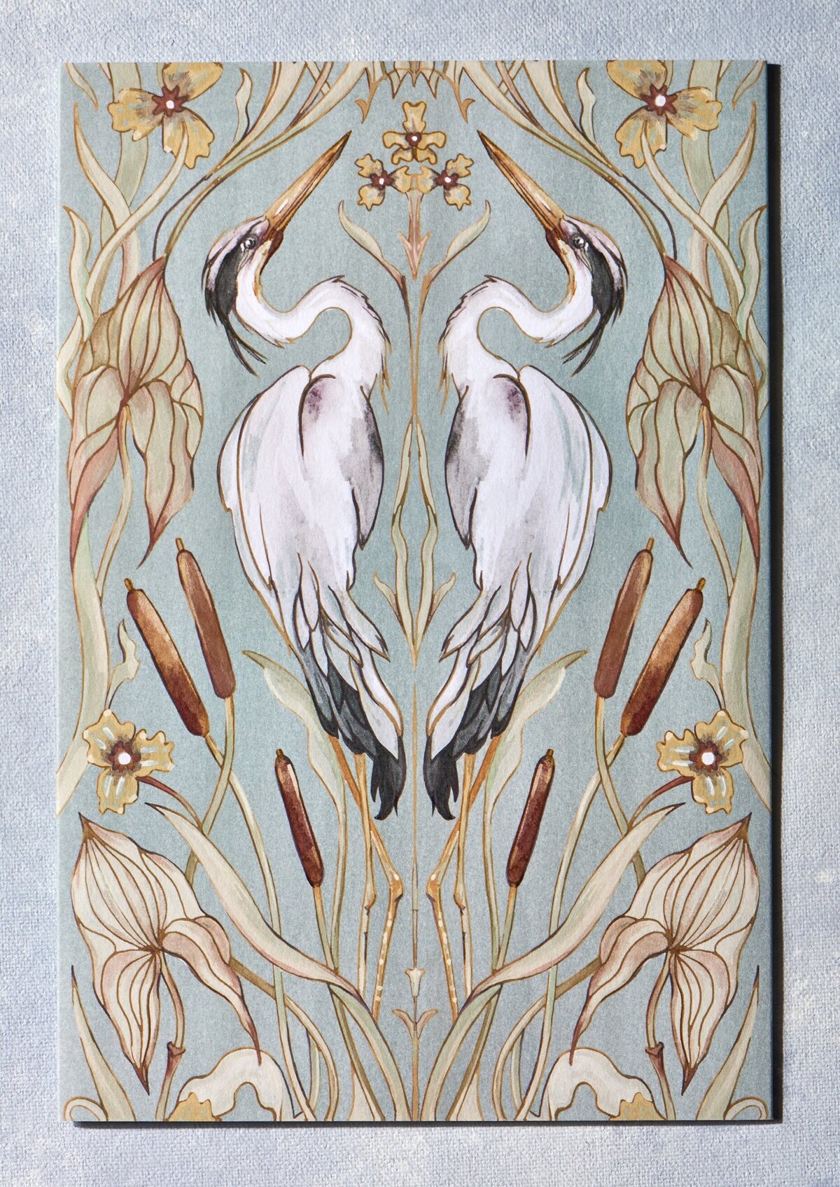 LowcountryPaperCo_SidesBellDeb_CustomCraneWatercolor