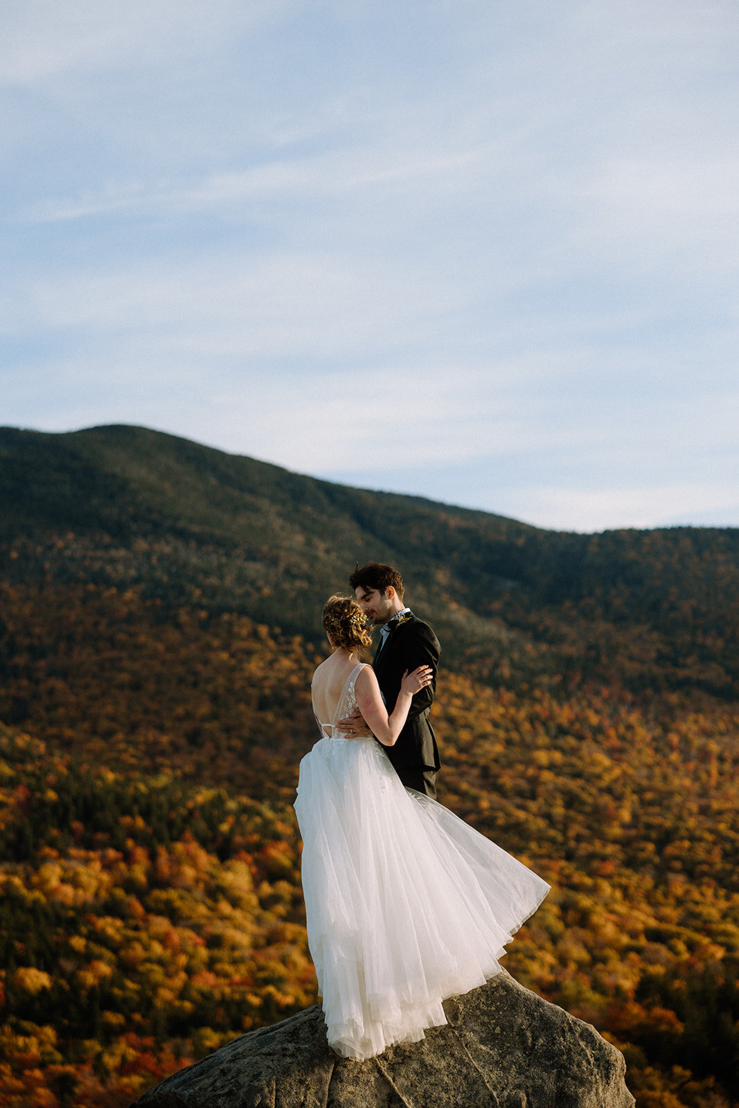 Amanda & Michael White Mountains Elopement-9345