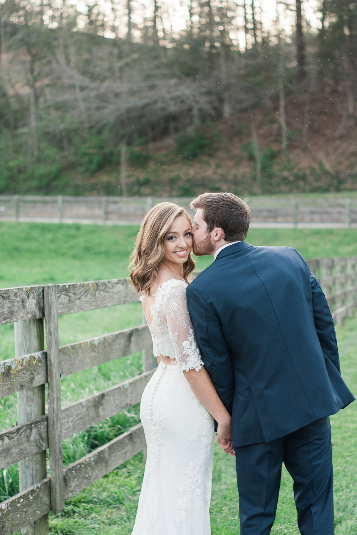 Barn wedding inspiration photographed at Fussell Farm by Boone Photographer Wayfaring Wanderer. Fussell Farm is a gorgeous venue in Millers Creek, NC.